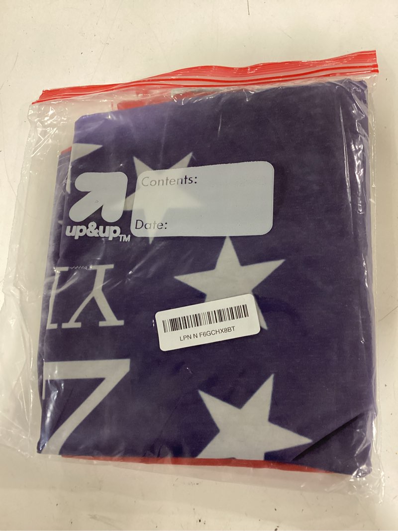 Condition photo showing Good Condition for 250 year american anniversary flag, 3x5 ft double sided american flag, 1776-2026 250 years outdoor anniversary banner decorations with 2 brass grommets (a1)