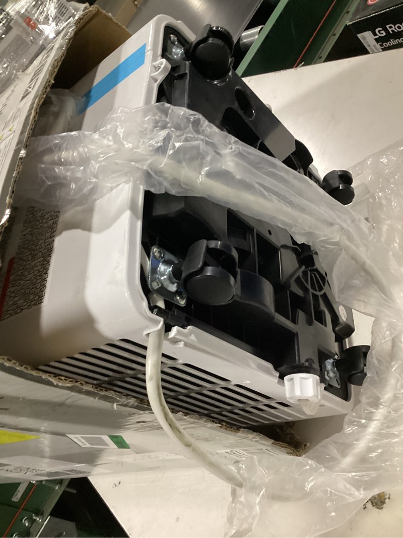 Condition photo showing As Is for new!! vissani portable air conditioner 5,000 btu - model vpms05bwt