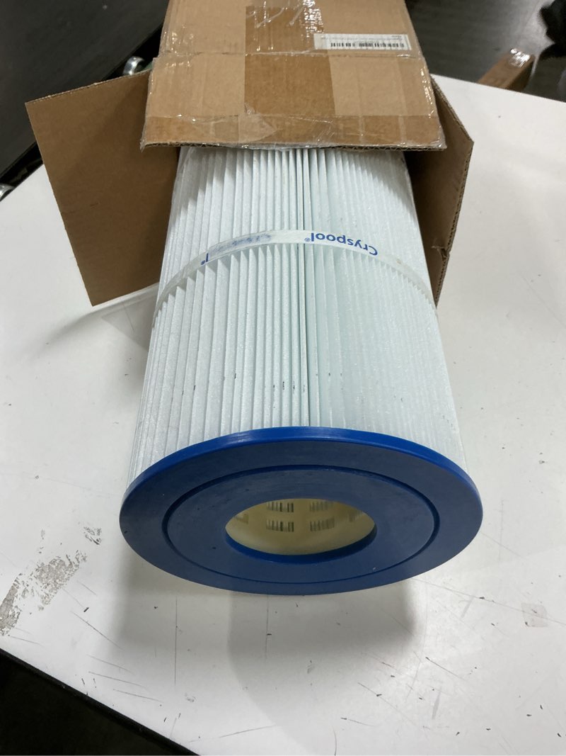 Condition photo showing Good Condition for cryspool® 07065 filter compatible with cx500-re, c500, pa50, ultral-a11, pp-a11, c-7656, fc-1240, 50 sq. ft pool filter cartridge, 1 pack