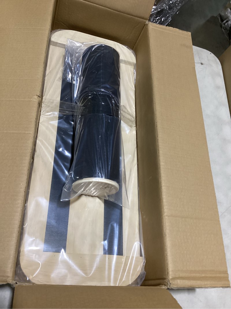 Condition photo showing New/Like New for Balance Board Trainer, Wooden Balancing Board with Workout Guide to Exercise and Build Core Stability, Wobble Board for Skateboard, Hockey, Snowboard & Surf Training