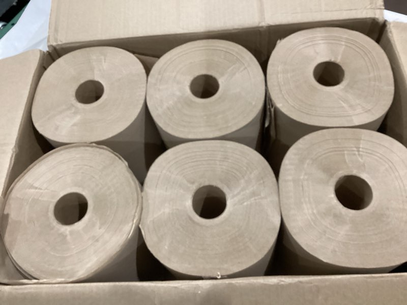 Condition photo showing Good Condition for tork natural paper hand towel roll h21 100% recycled fiber, universal fit 6 rolls x 800 ft (rk8002)