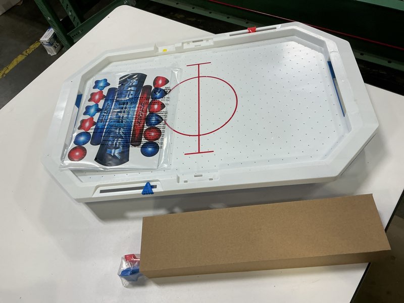Condition photo showing Good Condition for International Playthings Electronic Table-Top Air Hockey - Fast-Paced Sports Fun in an Easily Portable Battery-Operated Rink for Ages 5 and Up (P25118)