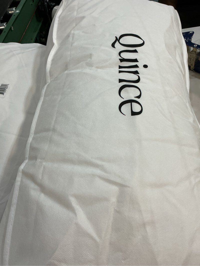 Condition photo showing New/Like New for quince luxe goose down pillow, king