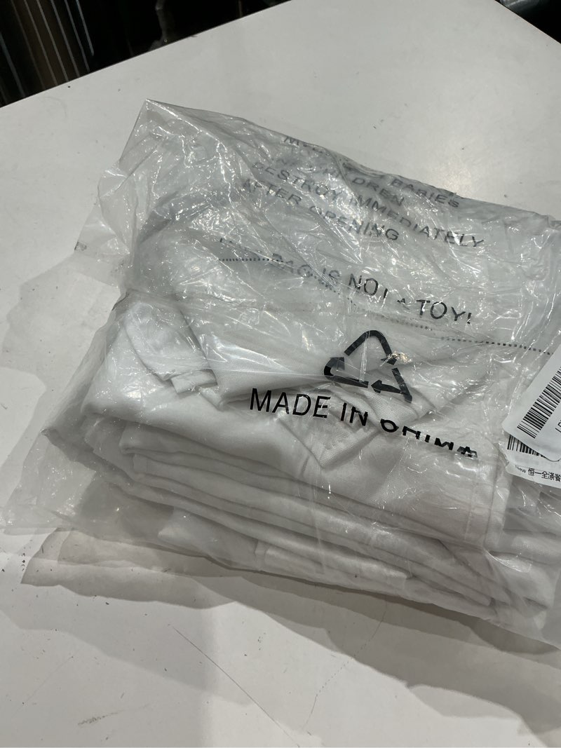 Condition photo showing Good Condition for bailarina cloth napkins set of 40,17x17 inches dinner napkins cloth washable,polyester square table cloth napkin bulk with hemmed edges ideal for banquets, parties and weddings-white white 40