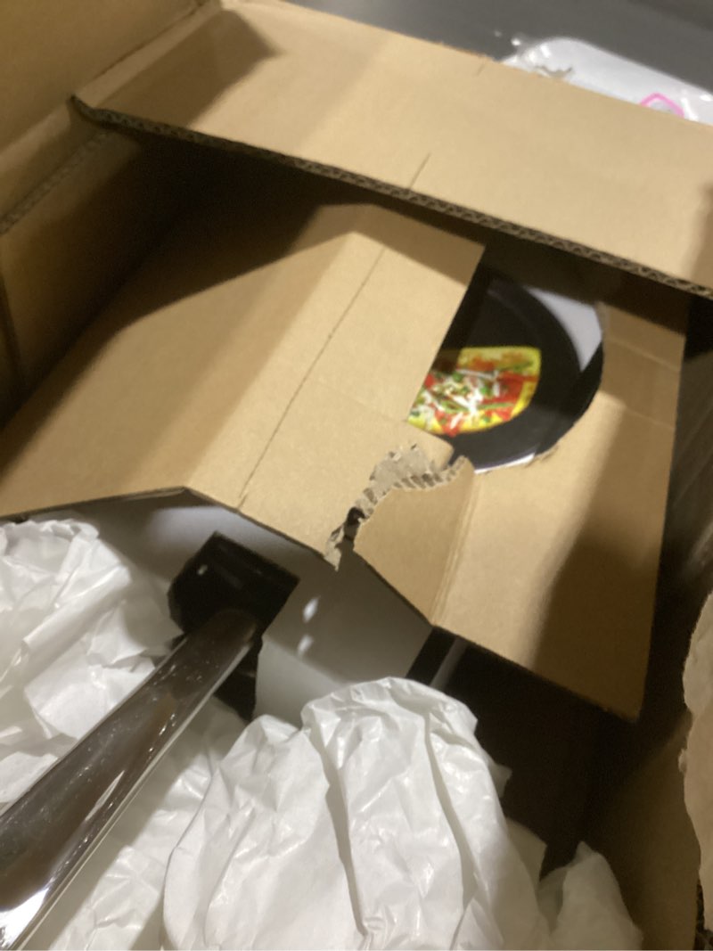 Condition photo showing Good Condition for All-Clad HA1 Hard Anodized Non Stick Fry Pan Set 2 Piece, 8, 10 Inch, Induction, Oven Broiler Safe 500F, Pots and Pans Set, Kitchen Frying Pans, Skillets, Premium Cookware, Home, Dishwasher Safe Black 2 Piece Set