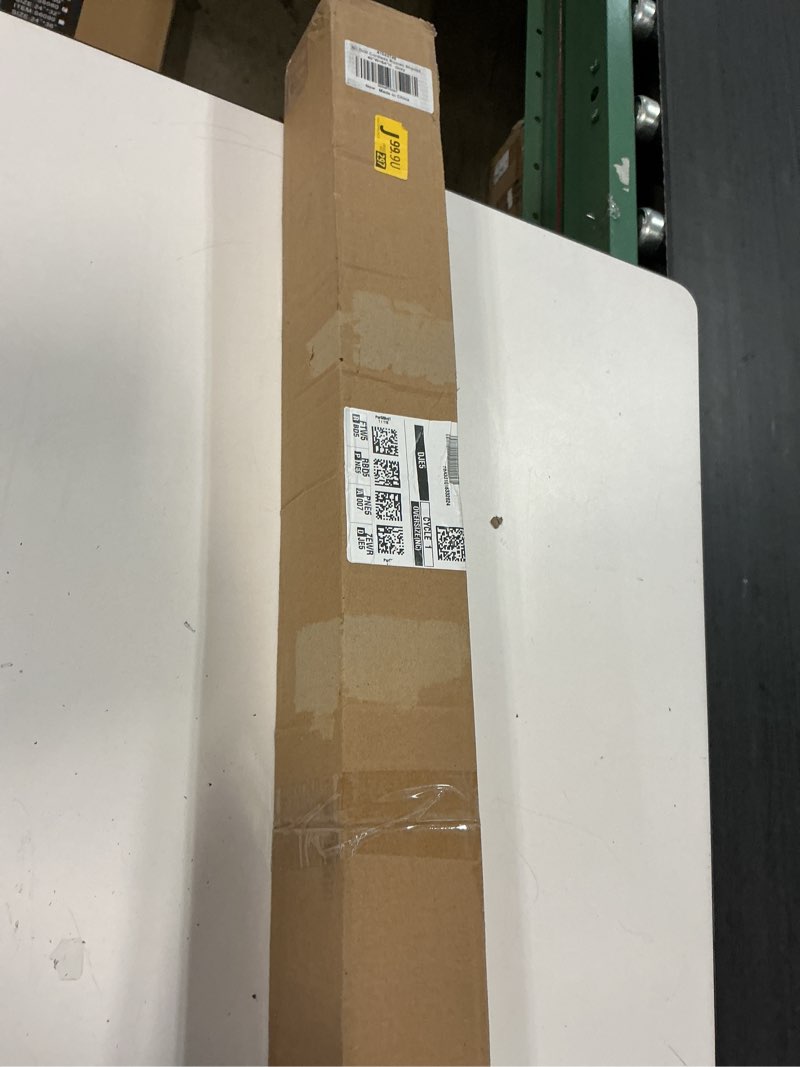 Condition photo showing New/Like New for lazblinds no drill roman shades for windows, cordless light filtering window shades with uv protection, polyester fabric for bedroom & living room, 40" w x 64" h, grey light filtering - grey 40"w x 64"h
