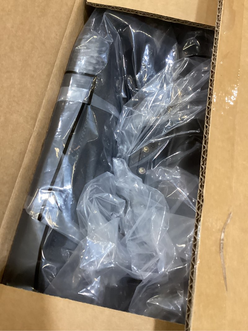 Condition photo showing Good Condition for Baby Stroller, 2-in-1 Reversible Toddler Seat with Lie-Flat Mode, Foldable Infant Stroller with Canopy, One Button Brake, Adjustable Handle, Newborn Pushchair (Black B) Black-B