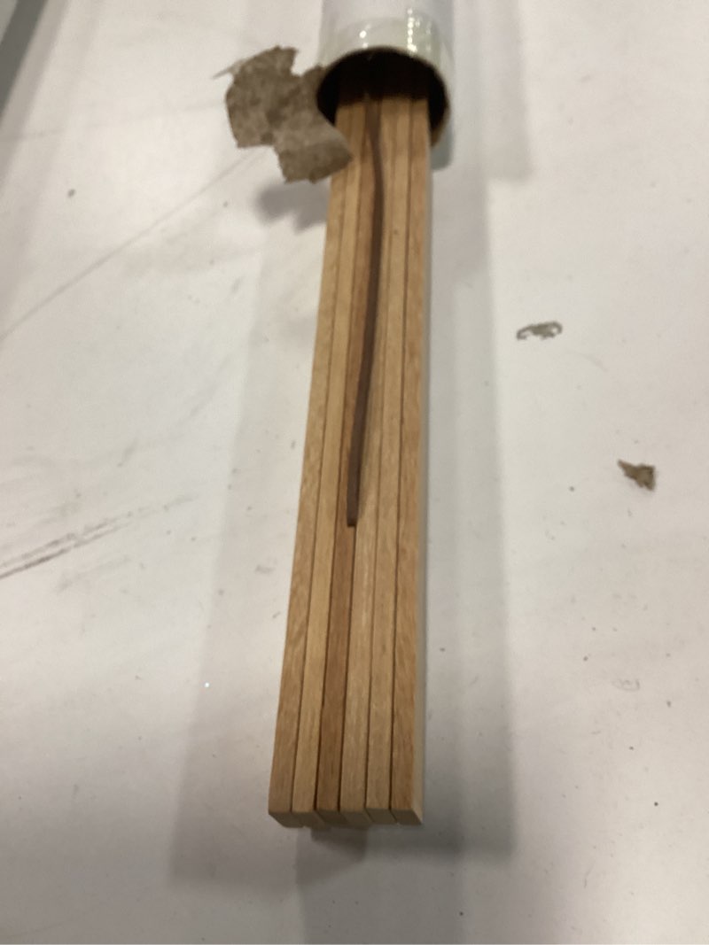 Condition photo showing Good Condition for 4 Pack 24x36 24x18 Poster Frame, Light Wood Wooden Magnetic Poster Hangers Frames for Photo Picutre Canvas Artwork Art Print Wall Hanging(4 Packs, 24", Teak Color) Teak 24"/4PK