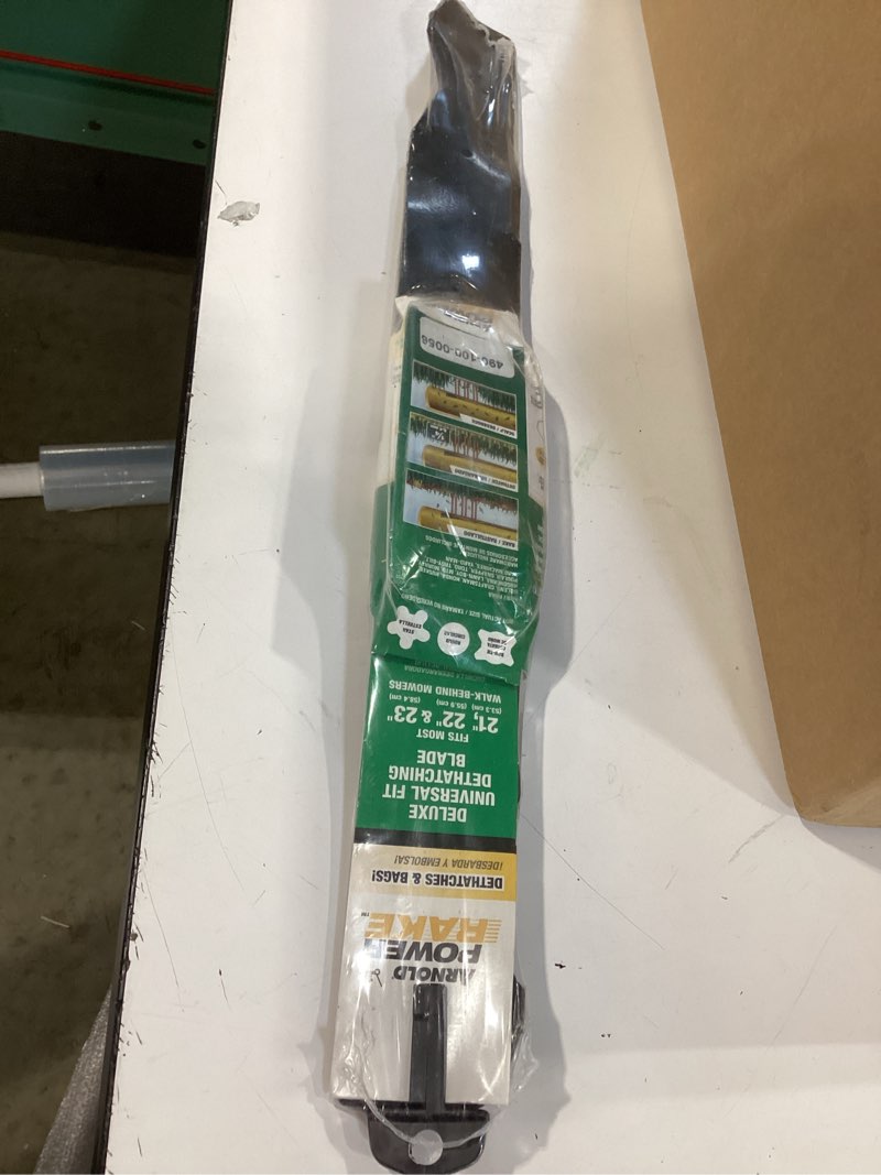Condition photo showing New/Like New for arnold 490-100-0083 power rake, universal, 21-in. - quantity 1
