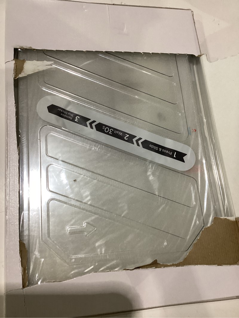 Condition photo showing Good Condition for reevaa tesla screen protector for model y/yl 2026, 16" matte, 2pcs | anti-glare, no fingerprint, 1:1 custom fit, easy install with auto-align dust-removal frame, 9h aerospace tempered glass 16 inch for 2026 model y/yl