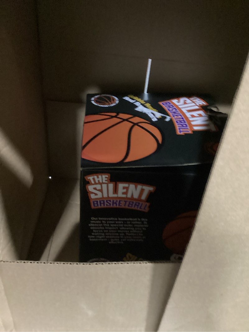 Pelidox Silent Basketball Size 7 (9.43") – Not Vacuum Shipped - 2025 Upgraded Airless Soft Foam Ball
