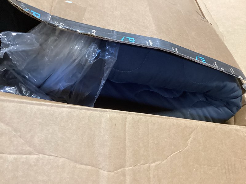 Condition photo showing Good Condition for japanese floor mattress, futon mattress full size 3" thick portable sleeping pad with high density foam, foldable & comfortable tatami mat for adult, roll up lounger camping bed, gray dark gray full