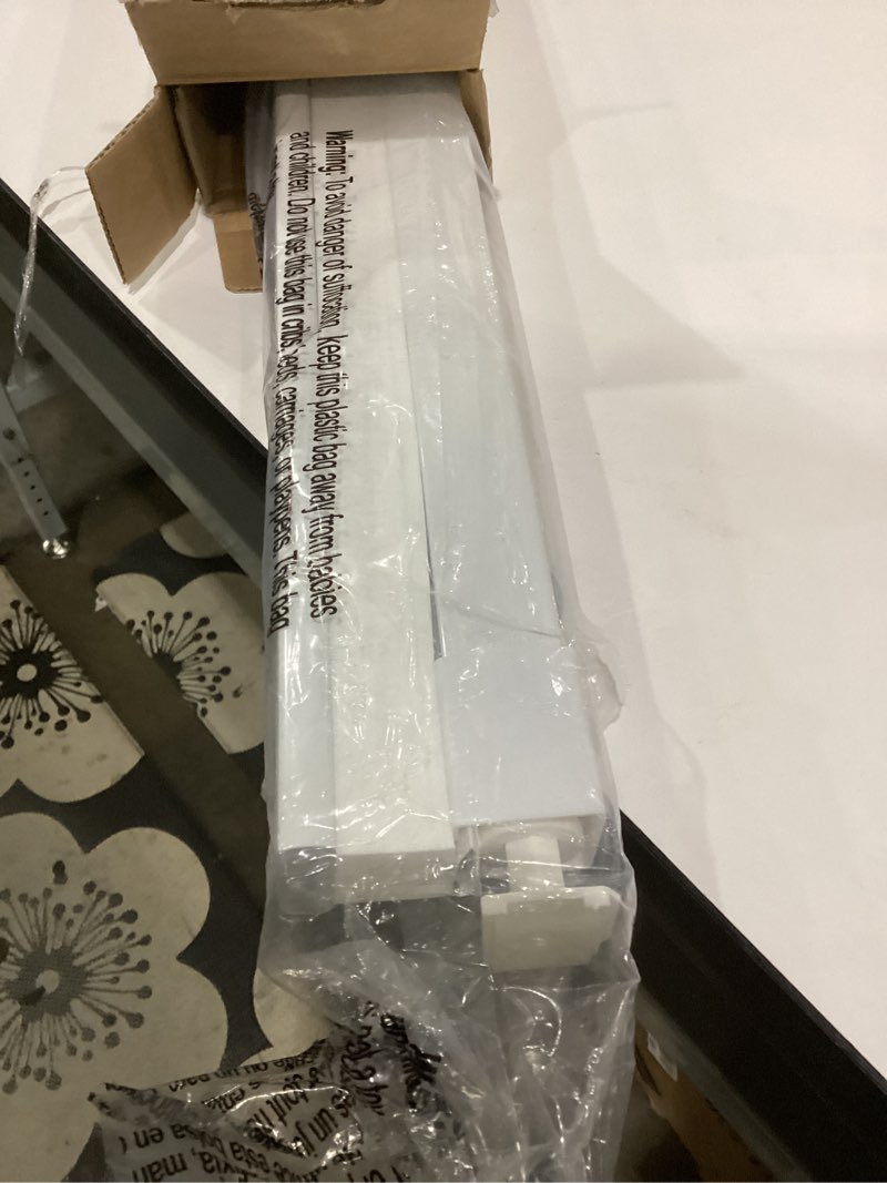 Condition photo showing Good Condition for lazblinds cordless cellular shades, no tools no drill light filtering honeycomb shades pleated blinds for windows, 29'' w x 48'' h, white light filtering-white 29'' w x 48'' h