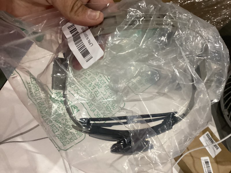Condition photo showing As Is for welding helmet headgear replacement | (may come with aluminum fasteners) welding headgear compatible