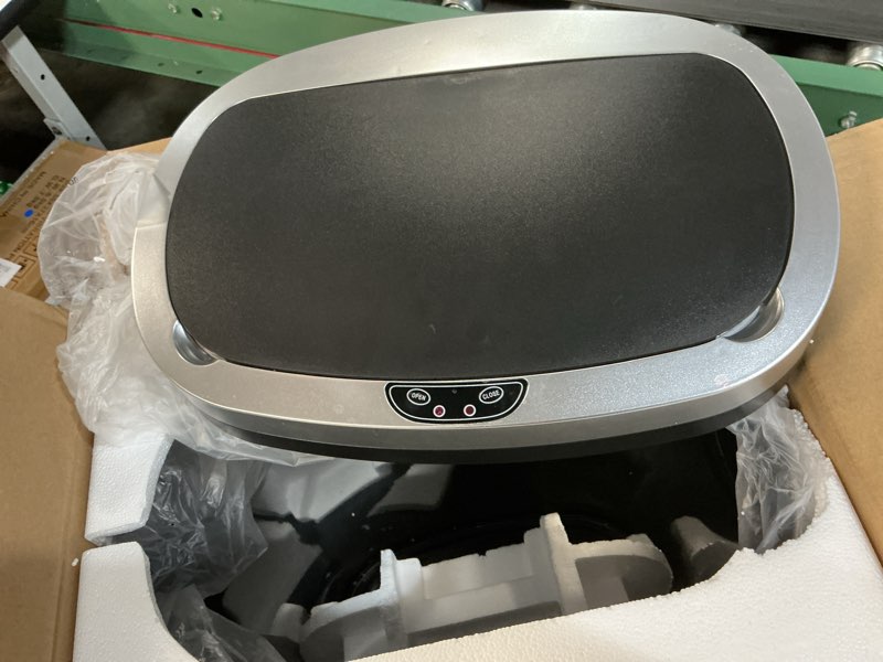 Condition photo showing Good Condition for BestOffice | 13 Gallon Trash Can with Lid | Automatic Touchless Garbage Can | Odor Control | Modern Oval Design | Easy to Clean | Stainless Steel | Fits Any Kitchen, Bathroom, Office or Home Stainless Steel Stainless Steel