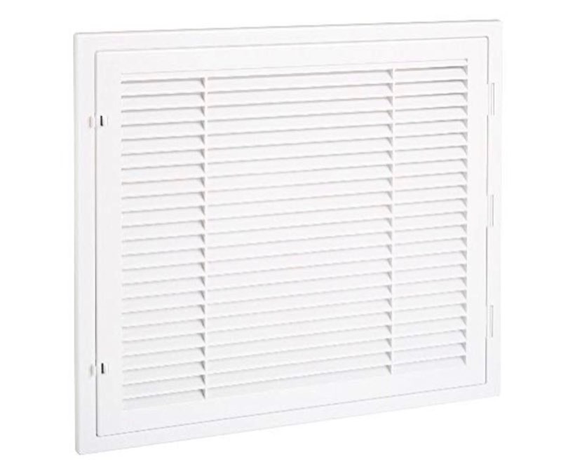ht-2x2-rtn quick connect 2 x 2 ft. plastic louvered return