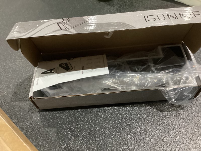 Condition photo showing Good Condition for ISUNMEA 9 Inch Solar Lighted House Numbers for Outside, Light Up Waterproof LED Address Numbers Signs for Houses, Large Personalized Illuminated Exterior Modern House Numbers Light (1-Black, 9IN) 1-Black 9IN