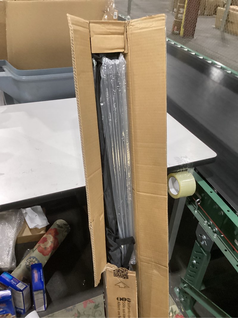 Condition photo showing New/Like New for Projector Screen with Stand 60 inch - Indoor and Outdoor Projection Screen for Movie or Office Presentation - 16:9 HD Premium Wrinkle-Free Tripod Screen for Projector with Carry Bag and Tight Straps 60 Inch 16:9 Aspect Ratio Black