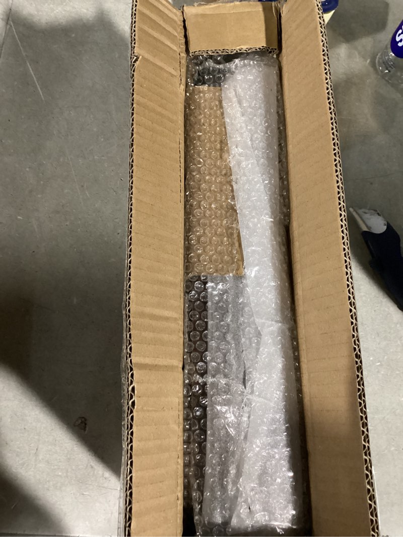 Condition photo showing Good Condition for MaxSmeo Small Narrow Side Table, 3-Tier Narrow End Table with Storage, Skinny Side Table Nightstand for Small Space, Bedrooms, Living Room (Rustic Brown)