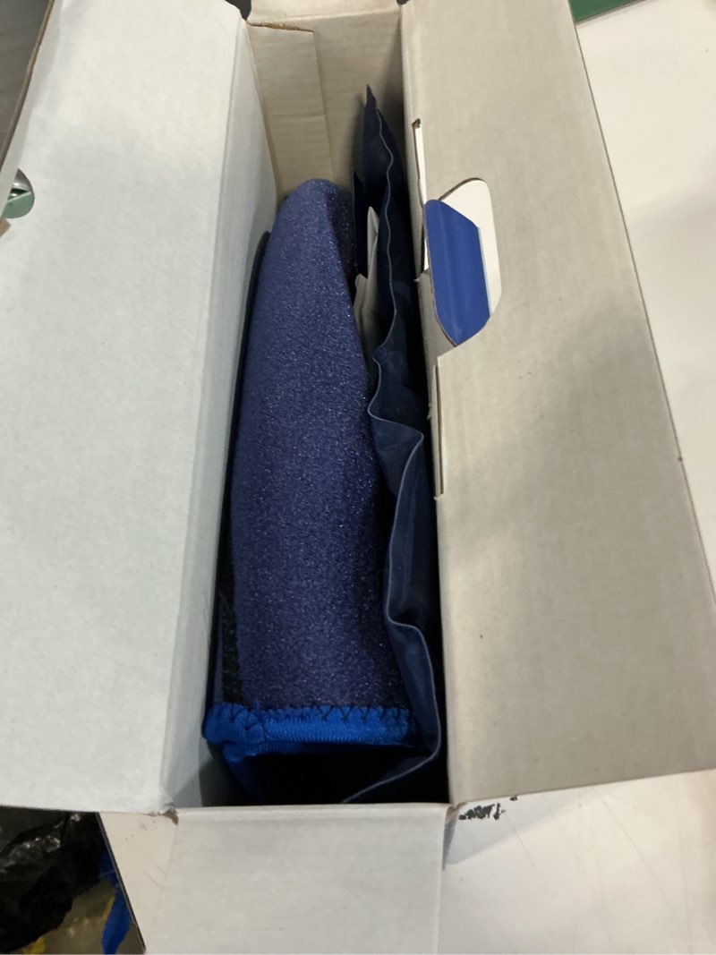 Condition photo showing Good Condition for KingPavonini Ankle Foot Ice Pack Wrap for Sprained Ankle and Surgery Recovery, Reusable Gel Ice Packs for Feet Injuries, Plantar Fasciitis, Achilles Tendonitis, Hot/Cold Therapy (1 Wrap+4 Gel Packs) Blue (1 Wrap+4 Gel Packs) XL