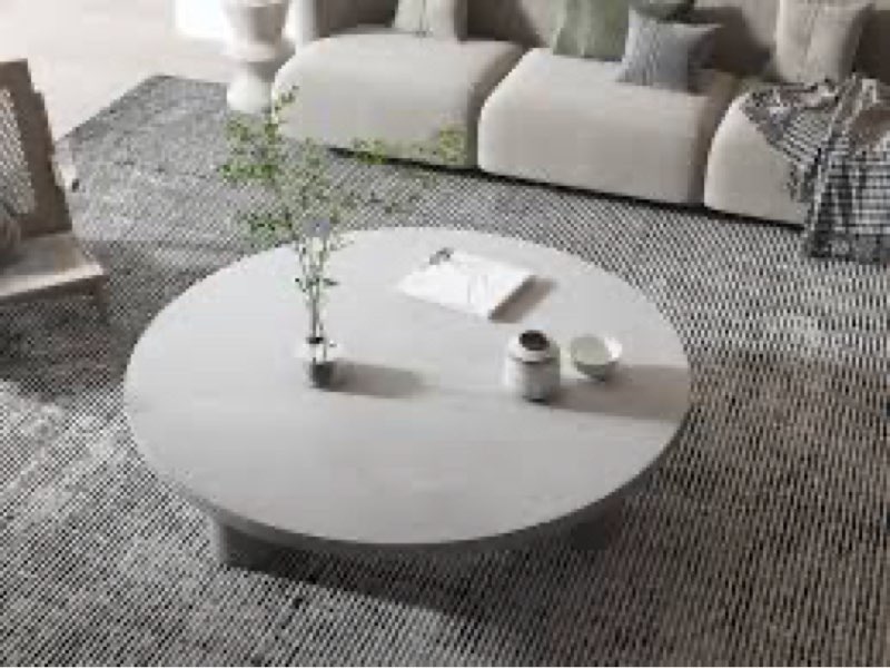 (1 leg only) Cattiana concrete 3 legs coffee table