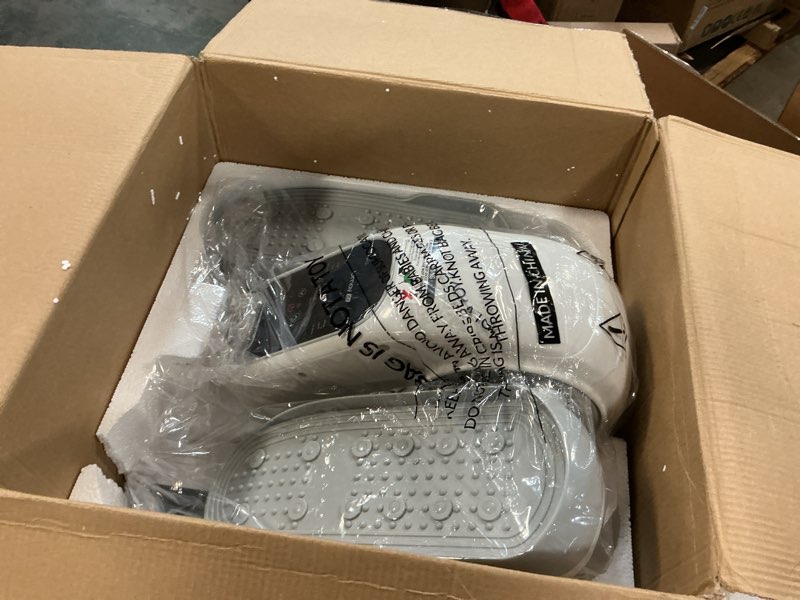 Condition photo showing Good Condition for Under Desk Elliptical Machine, Electric Leg Exerciser for Seniors, Quiet & Portable Electric Seated Eclipse Exercise Training Machine with Remote, 12 Speeds & Mute Function, Manual & Auto Mode White