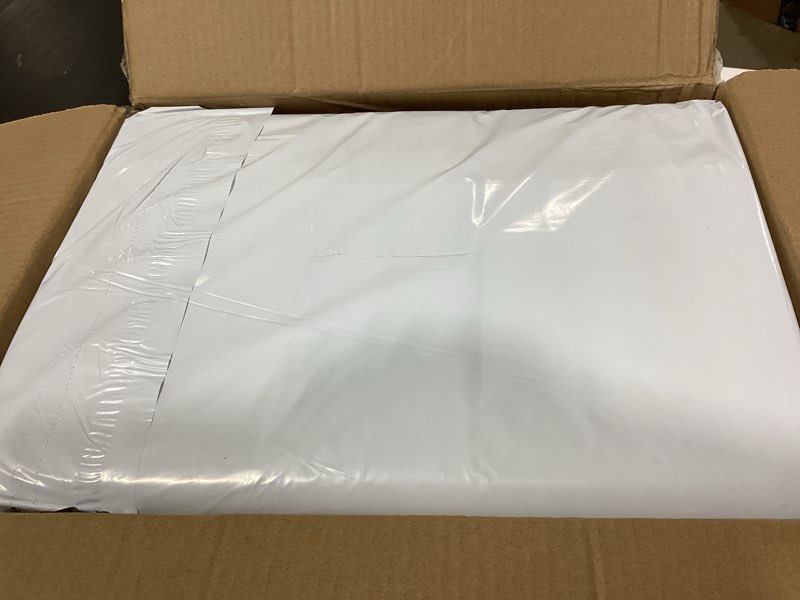 Condition photo showing New/Like New for metronic poly mailers 14.5x19 inch 400pcs shipping bags for clothes,self adhesive shipping envelopes for small business,waterproof mailers poly bags for shipping,packaging mailing bags white white 14.5x19 400pc