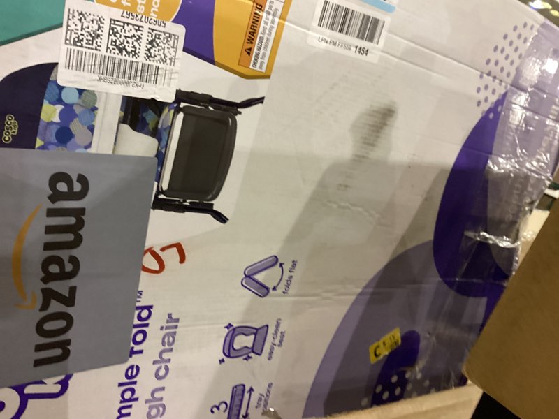 Condition photo showing New/Like New for Cosco Kids Simple Fold Highchair for Baby, Simple Foldable High Chair, Convenient, Lightweight, and Compact Design, Comet Comet Chair