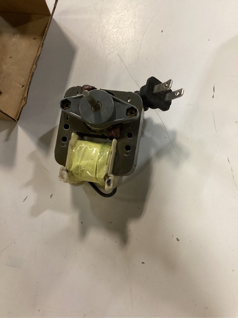 Condition photo showing As Is for 2 pack universal bathroom vent exhaust fan motor sm550 replacement for nu-tone b-roan 50 cfm 120v replace c01575 65100 em550 em750, by pandeels
