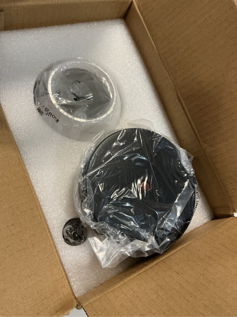 Condition photo showing Good Condition for modern black & gold globe wall sconce, 1 pack, indoor, bedroom, living room, bathroom, hallway, e26 socket, 60w, led, eye-caring shade, up & down light, easy install, mb28001