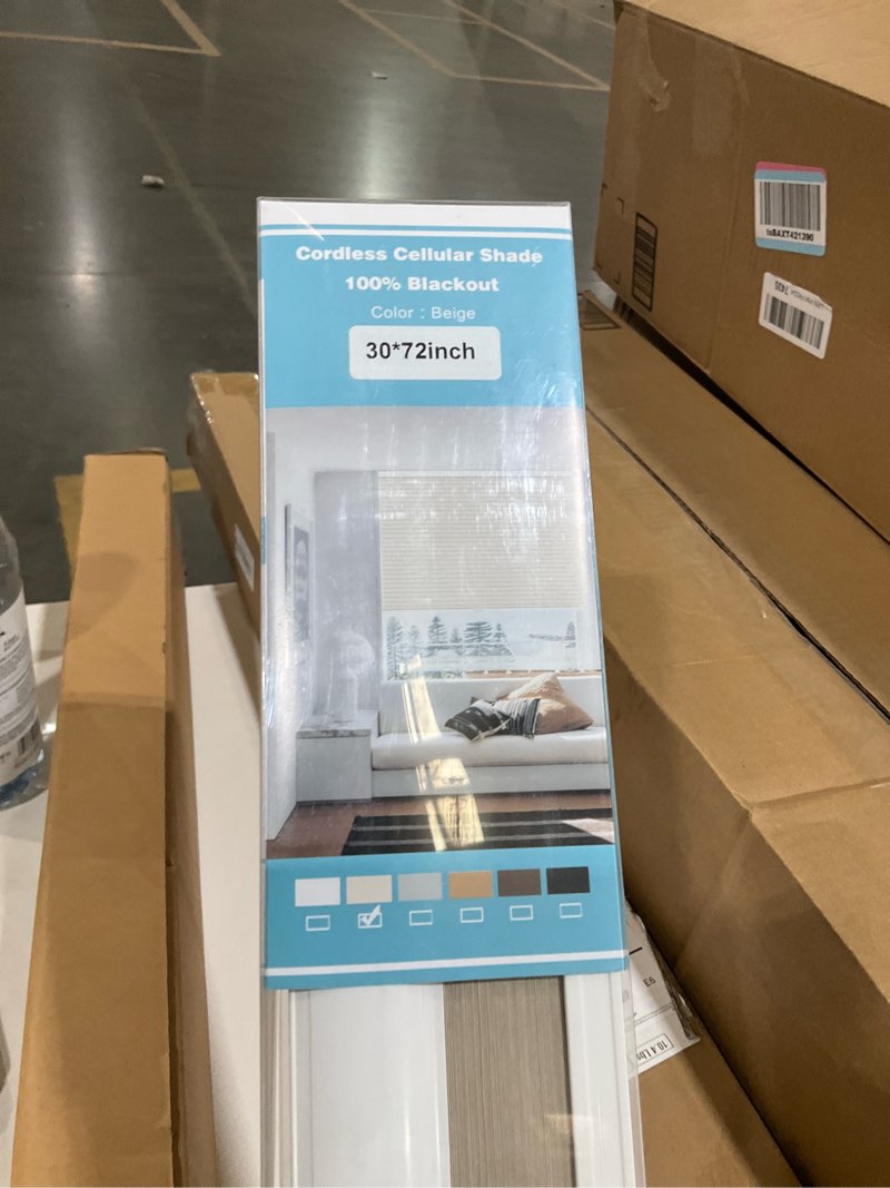 Condition photo showing As Is for Cordless shade