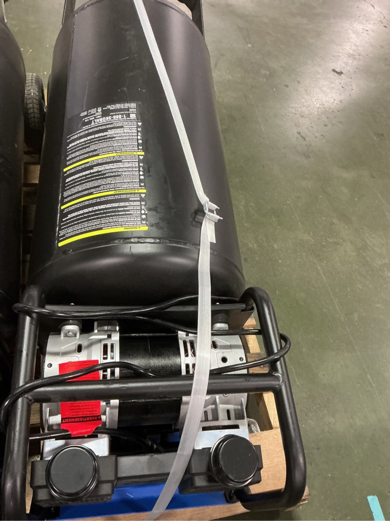 Condition photo showing Good Condition for Kobalt QUIET TECH 26-Gallon Single Stage Portable Electric Vertical Air Compressor