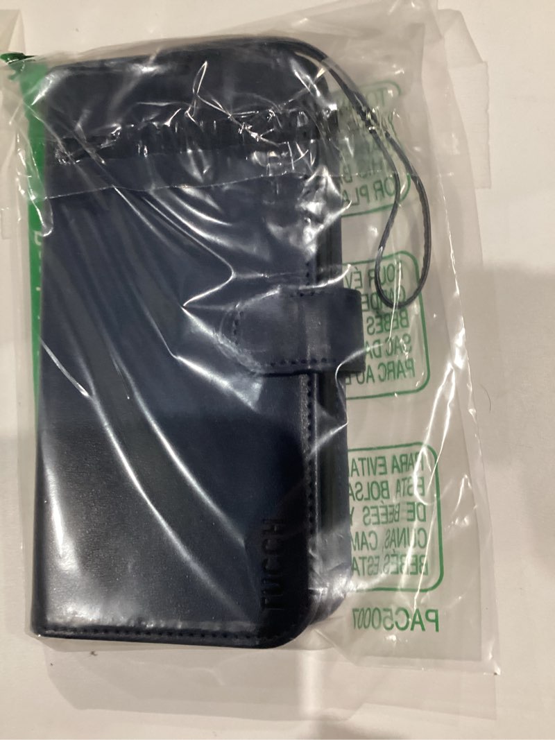 Condition photo showing Good Condition for TUCCH 2-in-1 Detachable Wallet Case for iPhone 17 Pro Max 6.9" 2025, RFID Blocking | 4 Card Holders | Wireless Charging | Wrist Strap | Kickstand | Magnetic | PU Leather Protective Cover | Dark Blue for iPhone 17 Pro Max Blue