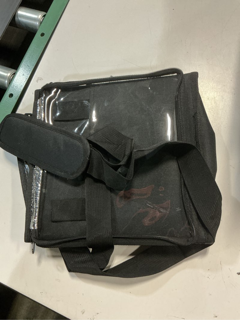 Condition photo showing Good Condition for grekos reusable coffee cup carrier, 4 cup portable tote bag drink holder with delivery shoulder strap & adjustable dividers, insulated waterproof, foldable coffee cup holder for hot & cold drinks