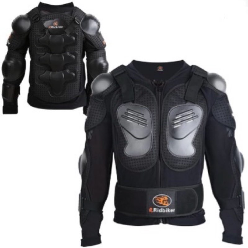 Kids Chest Protector Motocross Dirt Bike Gear Motorcycle Full Body Armor Jacket Protective Back Spin