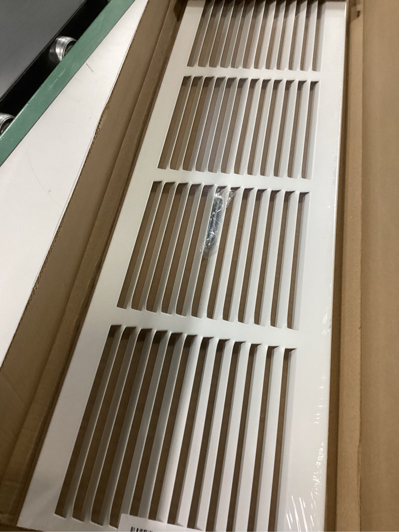 Condition photo showing New/Like New for Howeall 24"W x 6"H [Duct Opening Size] Steel Return Air Grille, Air Return Vent Cover for Ceiling an