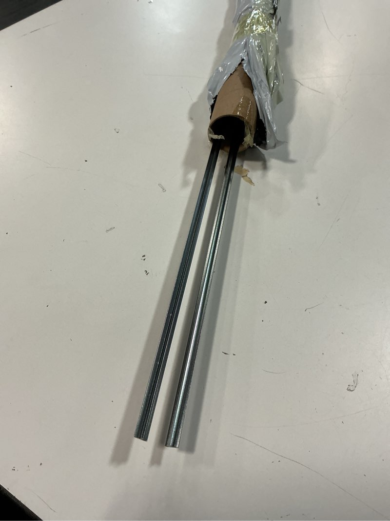 Condition photo showing Good Condition for uxcell 2pcs 2.9ft x 0.31" t molding floor transition strips, aluminium alloy vinyl flooring gap trim for joining laminate planks tiles floor gaps, gray gray 2.9ft x 0.31"