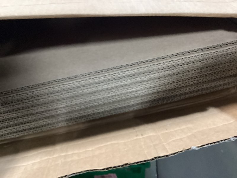 Condition photo showing Good Condition for BOX USA Heavy-Duty Tall Wardrobe Moving Boxes with Hanger Bars (3-Pack) – 20?L × 20?W × 45"H – Extra-Tall 275#/ECT-48 Double-Wall Corrugated Boxes for Clothes, Coats & Dresses