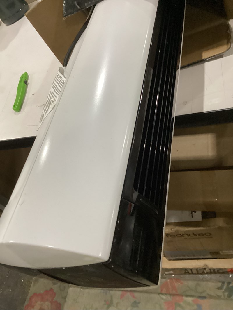 Condition photo showing Good Condition for Lasko Oscillating All Season Tower Fan and Space Heater in One for Home with Adjustable Thermostat, Overheat Protection, 4 Fan Speeds, 3 Heat Settings and Remote, 42 Inches, 1500W, White, FH500 Black White