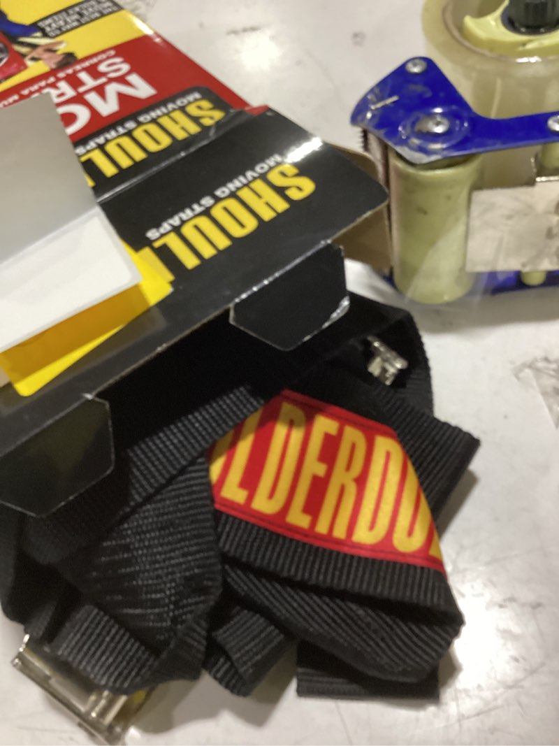 Condition photo showing As Is for shoulderdolly convertible lifting strap 800 lb