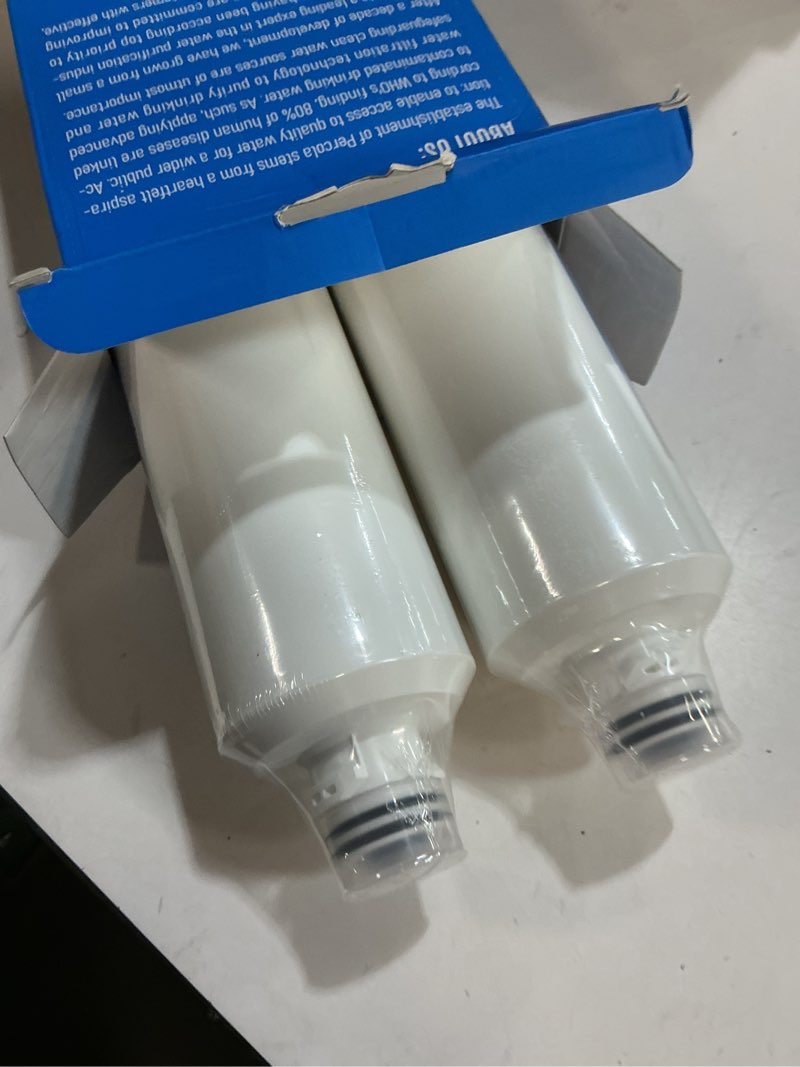 Condition photo showing New/Like New for MIWF8200 Water Filter, Compatible with Midea® MIWF8200/MF-2812-R4 Water Filter, Midea® MRF29D3AST, MRF29D6AST, MRF29D9BST Refrigerator Models (2 Pack)