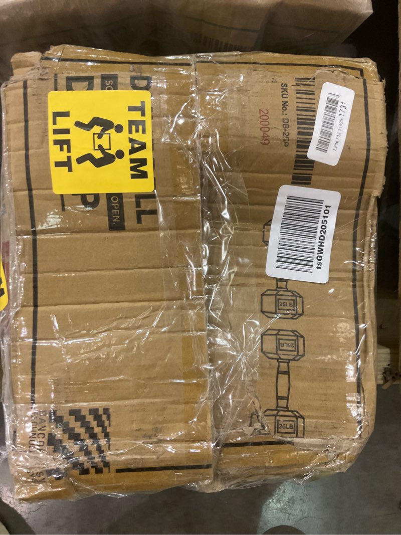 Dumbbells 25 lbs set of 2