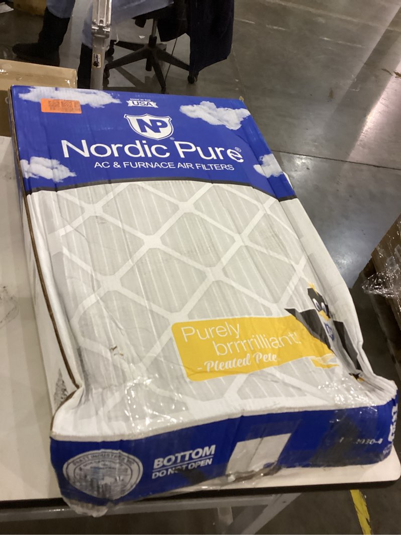 Condition photo showing As Is for Ac and furnace air filters