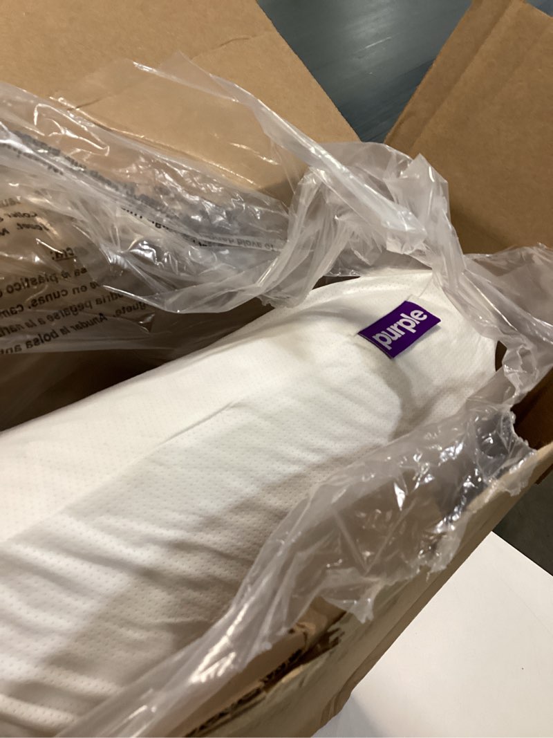 Condition photo showing Good Condition for Purple Harmony Pillow – Talalay Latex Foam Cooling Pillow for Combo or Side Sleepers, 360º Hex GelFlex Grid for No-Pressure Support and Luxurious Weightless Feel - Standard, Medium Feel, Med Height