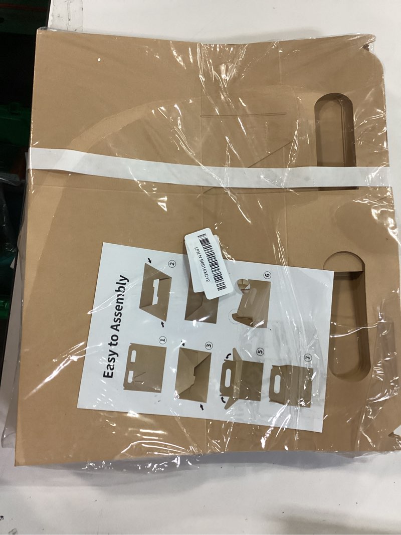 Condition photo showing New/Like New for Corsiampoo 30 Packs Party Favor Boxes, 9x6x6 Inches Gable Boxes, Goodie Boxes with Handles, Large Treat Boxes for Party Favors, Cookies, Treats, Candy, Meals Brown-9x6x6 Inches