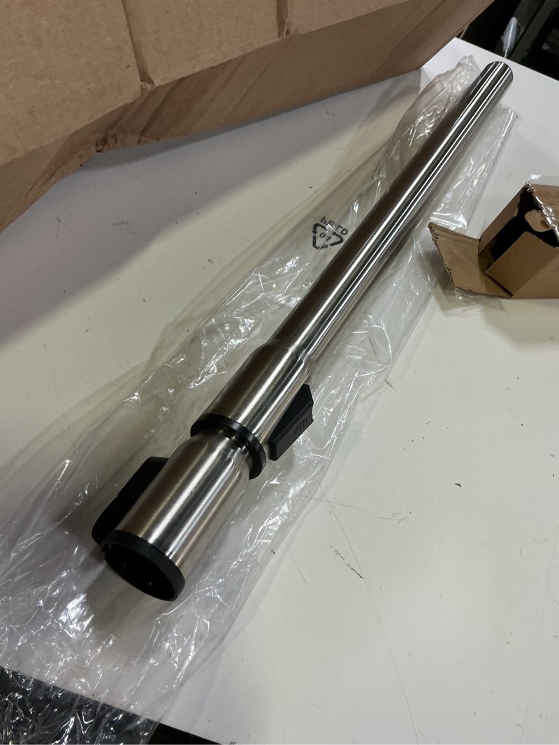 Condition photo showing Good Condition for ez spares non electric telescope metal tube stainless replacement for miele c1, c2, c3 vacuums 35mm 1.375" extension wand central vacuum cleaner attachment wand gray