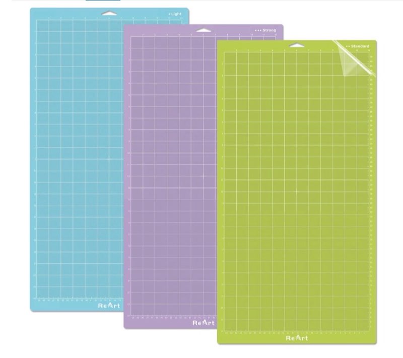 reart cutting mat variety 6 packs for cricut maker 3/maker/explore 3/air 2/air/one adhesive sticky r