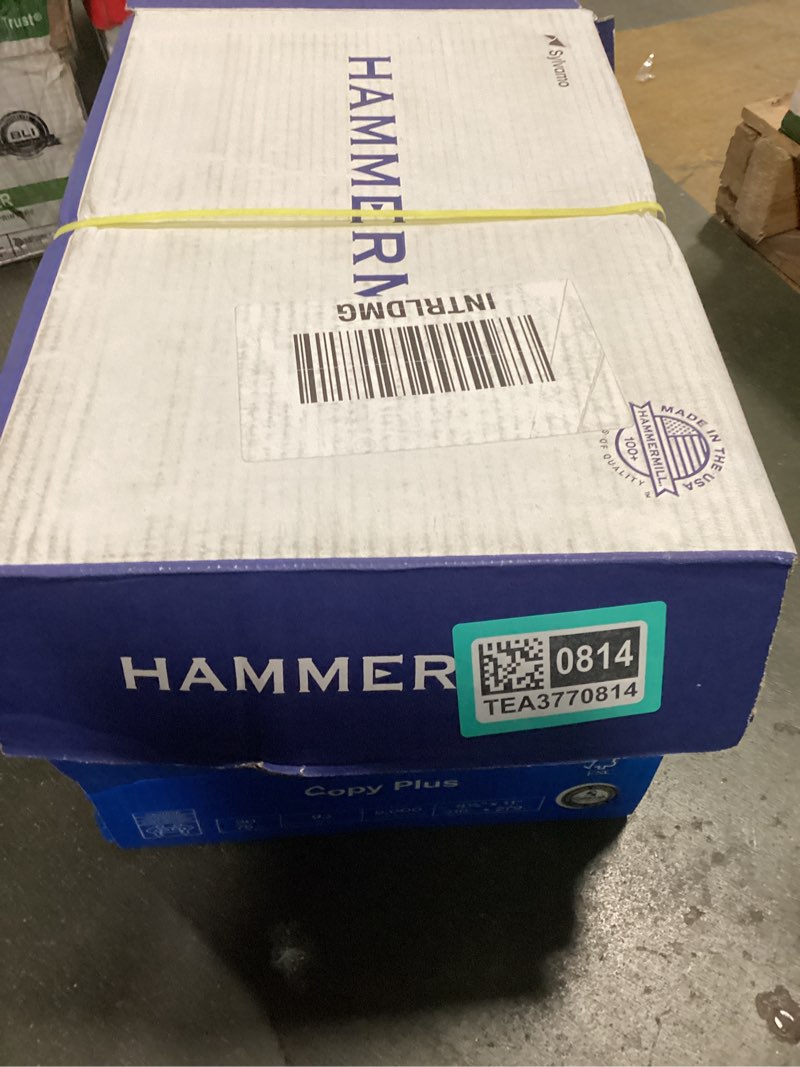 Condition photo showing New/Like New for Hammermill Copy Plus Paper  92 Bright  20lb  8-1/2 x 11  White  5000 Sheets/Carton