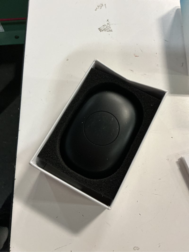 Condition photo showing Good Condition for occiam active noise cancelling earbuds wireless bluetooth headphones ear buds 90hrs playback stereo bass earphones with mic over-ear hooks ipx7 waterproof headset for work sports running gym black