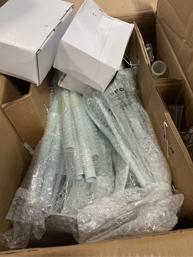 Condition photo showing Good Condition for Outdoor Christmas Cone Tree Light with Star Topper, 6ft 265 LED Lightshow Christmas Tree with 8 Modes Timer Remote, Dimmable Artificial Tree for Porch Yard Patio Indoor Decorations, Warm White Warm White 6FT